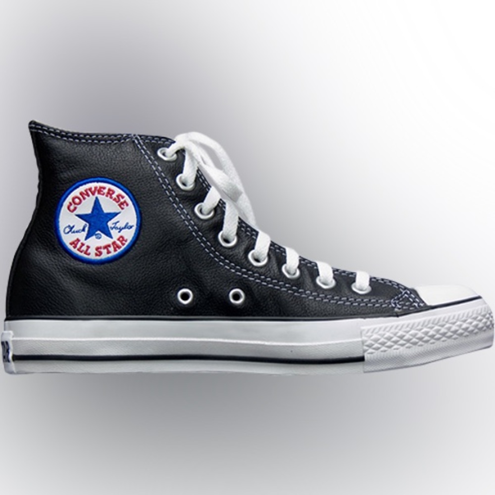 CONVERSE - UNISEX LEATHER CHUCK TAYLOR ALL STAR HI SHOES